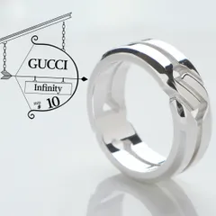 【磨き済み】GUCCI グッチ シルバー インフィニティ ノットリング 17号 GUCCI グッチ ノットリング シルバー 7.0g 17号 J8400 2143000619013