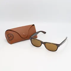 ケース付 良品 レイバン RB2132 710 55ロ18 3N ウェイファーラー べっ甲 メンズサングラス 2000000 NSK OMI