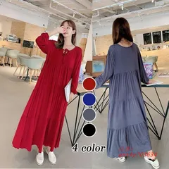 パジャマ レディース 春 秋 夏パジャマ ワンピース ネグリジェ 綿 ルームウェア パジャマ 寝巻き 部屋着 無地 ワンピースタイプ 五分袖 ロングネグリジェ ant4y703634