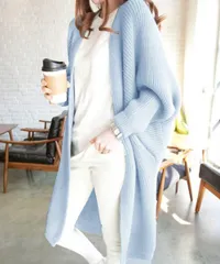 ドルマンニットカーディガン 秋冬アウター