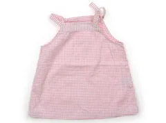  コムサデモード COMME CA DU MODE ジャンパースカート 80 女の子 ピンク、白 子供服 ベビー服 キッズ（1273117）