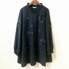 へっぽこ先生 ロング ワンピース 花柄 刺繍 レース 立体 ネイビー 楽天市場】刺繍レース使いワンピースドレス ロングワンピース