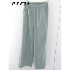 ◇ ITEMS URBAN RESEARCH アーバンリサーチ ワイド パンツ サイズF グリーン レディース  【中古】 【1108190002725】