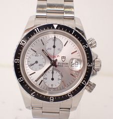 TUDOR(チューダー) プリンスデイト 79270 SS AT 自動巻き シルバー文字盤 クロノグラフ チュードル メンズ
