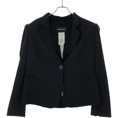 EMPORIO ARMANI エンポリオアルマーニ ピークドラペルウールセットアップスーツ 1NU04Z 01506 ネイビー 48のサムネイル