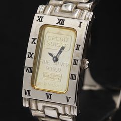 CREDIT SUISSE 新品電池 美品 インゴット シルバー タンク 希少 - メルカリ