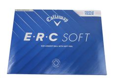 【新品】Callaway(キャロウェイ) ゴルフボール 白 1ダース E.R.C SOFT ゴルフ用品 2506-0583 新品
