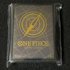 【新品未使用】リミテッドカードスリーブ　スタンダードブラックゴールド【ワンピースカード】のサムネイル