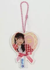 【中古】キーホルダー 入江里咲(Juice=Juice) チョコキャンディ風キーホルダー 「モバガチャ Hello! Project  2023 Valentine オフィシャルオンラインガチャ」 レア賞
