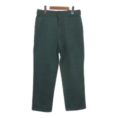 Dickies ディッキーズ 874 ワークパンツ グリーン(メンズ W33 L30)中古 古着 T6075