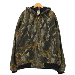 Carhartt アクティブジャケット J143 CMO リアルツリーカモ 00's Carhartt リアルツリーカモ柄 アクティブジャケット