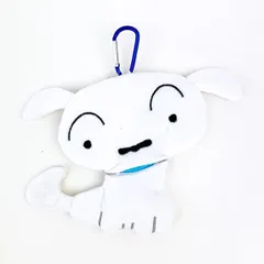 クレヨンしんちゃん ダイカットフラットポーチ シロ アニメ