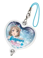 【中古】キーホルダー・マスコット(キャラクター) 渡辺曜 「ラブライブ!サンシャイン!! つながるふにふにマスコット」