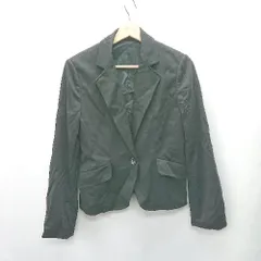 ◇ ⊇ green label relaxing グリーンレーベル UNITED ARROWS 長袖 ジャケット サイズ40 ブラック系 レディース E  【1409240036333】