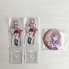 【最終セール】学園アイドルマスター 姫崎莉波 缶バッジ アクリルスタンド2個 セット 一番くじ