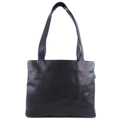【CHANEL】シャネル ショルダートート キャビアスキン 黒 レディース トートバッグ