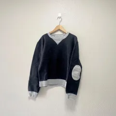 R&D.M.Co- オールドマンズテーラー : 2TONE PRINT CREW SWEAT