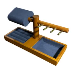 k00060 【新品未使用】 木製 マルチスタンド 腕時計・アクセサリー収納 EVOLZA Type-A シンプル 北欧風 インテリア おしゃれ インテリア 収納 ギフト