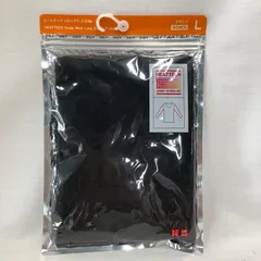 【未開封】ユニクロ　ヒートテック　UネックT（八分袖）Lサイズ　ブラック　レディース　D078