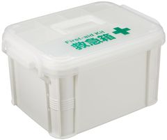 ホワイト 救急箱 F-2465