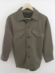 ◇ ◎ ROPE PICNIC ロペピクニック ストレッチ デザインポケット 長袖 ジャケット サイズ36 ダークベージュ レディース P  【中古】 【1210180002889】