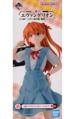 【中古】フィギュア 式波・アスカ・ラングレー 「一番くじ エヴァンゲリオン ～エヴァ初号機、咆哮!～」 B賞 フィギュア