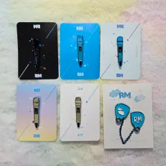 BTS(防弾少年団・バンタン) BTS アールエム(RM・ナムジュン) RM マイク インイヤー バッジ