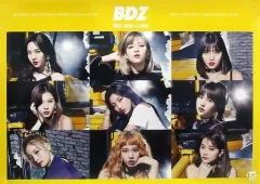【中古】ポスター(女性) B3サイズポスター TWICE 「CD BDZ」 TSUTAYA購入特典