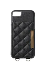 iPhone8 iPhone7 iPhoneSE 第3世代 第2世代 アイフォンSE2 SE3 アイフォン8 アイフォン7 ケース カバー おしゃれ 可愛い 3. アイボリーブラック ブラック 黒