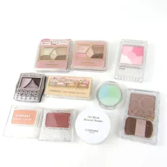 キャンメイク コンシーラー チーク等 未使用有 10点セット まとめて 大量 コスメ チップ無 レディース CANMAKE 【中古】