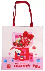 【中古】バッグ 3.ハローキティ トートバッグ 「サンリオ当りくじ ハローキティ 50th アニバーサリー当りくじ」