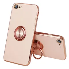 レンズ保護 tpu メッキ加工 ソフト リング付き ストラップホール付き 第3世代 耐衝撃 第2世代 スリム おしゃれ ケース iPhone ケース 8 iPhoneSE アイフォン8 ケース iPhone7ケース (iPhone iPhone8 SE2/7/