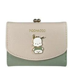 ポチャッコ財布 口金 がま口 三つ折り ポチャッコ 財布 サンリオ バイカラー