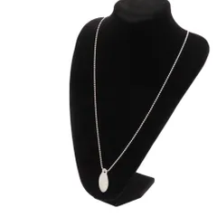 【中古】Tiffany & Co. ティファニー リターントゥティファニー オーバルタグペンダント シルバー ネックレス SV925 925 アクセサリー 約85cm A2301534 【無料ギフトラッピング承ります】