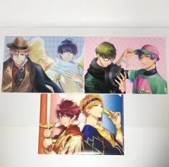 【まとめ売り】 A3！ エースリー 佐久間咲也 皇天馬 卯木千景 兵頭久門 月岡紬 摂津万里 A4クリアファイル 3枚セット ビーズログ文庫アリス 購入特典