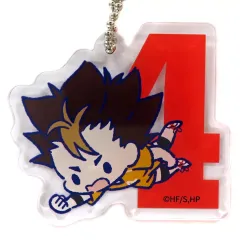 【中古】キーホルダー 西谷夕 「ハイキュー!! POP UP SHOP in アトレ秋葉原店 トレーディングアクリルキーホルダー【烏野】」