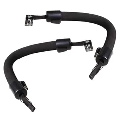 新品 LYHMHAMY アシストグリップ 車用 乗り降り 取っ手 お年寄り/子とも 後部座席用 手すり 後付け 乗降時のサポートに最適フック付き 2個 セット (ブラック)