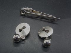 ディズニー ネクタイピン カフスボタン セット ミッキーマウス ミトン
