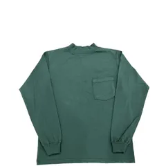 Goodwear グッドウェア L/S MOCK NECK POCKET TEE ロングスリーブ モックネック ポケットティー Tシャツ 長袖   JUNGLE GREEN 新品