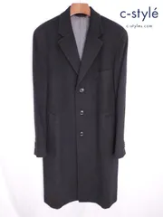 azabu tailor チェスターコート サイズ46 黒 カシミヤチェスターコート｜オーダースーツの麻布テーラー
