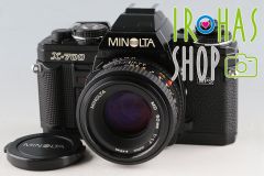 Minolta X-700 + MD 50mm F/1.7 Lens #59583D3
