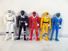 ⚠️レア　コンプリート　忍者戦隊カクレンジャー　ミニソフビ　食玩　５種セット Yahoo!オークション -「食玩」(忍者戦隊カクレンジャー) (戦隊