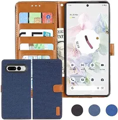 【在庫処分】【 Anrek 】AQUOS sense7 / docomo SH-53C / au SHG10 UQ mobile 対応 SHARP デニム材料 手帳ケース (ダークブルー) シャープ アクオス センス7 ドコモsh53c uqモバイルsのサムネイル