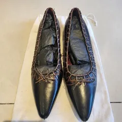 PRADA⭐︎バレエシューズ リボン 2025年最新】PRADA レディース フラットシューズ・バレエ