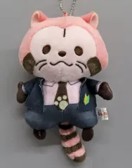 【中古】キーホルダー アカカル ボールチェーンマスコット 「あらいぐま カルカル団」