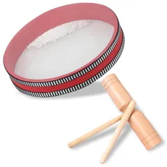SALUDABLE オーシャンドラム ウッドブロック 楽器 波の音 パーカッション 効果音 セット のサムネイル