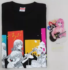 【中古】グッズセット [単品] 2大特典セット 「コミックス ぼっち・ざ・ろっく! 第6巻 オリジナルTシャツ+オリジナルアクリルフィギュア付ゲーマーズ【超】限定版」 同梱特典