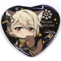 【中古】バッジ・ピンズ 棗巳波 「アイドリッシュセブン in ナンジャタウン ～5th Anniversary Festival～ キラキラハート缶バッジコレクション」