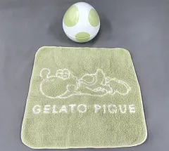 【中古】雑貨 ヨッシー ハンドタオル GRN 「スーパーマリオブラザーズ SUPER MARIO meets GELATO PIQUE」