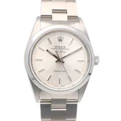 ロレックス エアキング オイスターパーペチュアル 腕時計 時計 ステンレススチール 14000 自動巻き メンズ 1年保証  ROLEX  中古 ロレックス